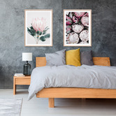 Le Concept Art Protea Framed Print