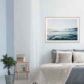 Le Concept Art Morning Surf Framed Print