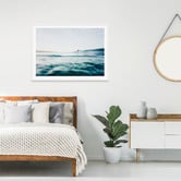 Le Concept Art Morning Surf Framed Print