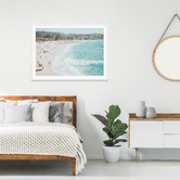 Le Concept Art Bondi Beach Framed Print
