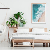 Le Concept Art Aerial Beach Framed Print