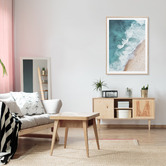 Le Concept Art Aerial Beach Framed Print