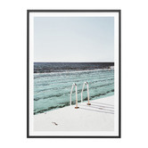 Le Concept Art Iceberg Steps Framed Print