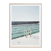 Le Concept Art Iceberg Steps Framed Print