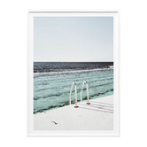 Le Concept Art Iceberg Steps Framed Print