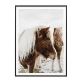 Le Concept Art Wild Horses No. 2 Framed Print