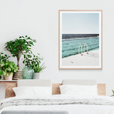 Le Concept Art Iceberg Steps Framed Print