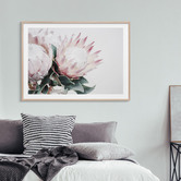 Le Concept Art Protea Bouquet Framed Print