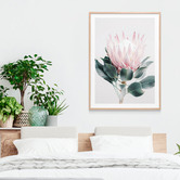 Le Concept Art Protea Framed Print