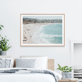 Le Concept Art Bondi Beach Framed Print