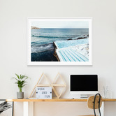 Le Concept Art Cool Bondi Framed Print