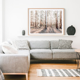 Le Concept Art Eucalyptus Landscape Framed Paper Print Wall Art