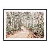 Le Concept Art Bush Tracks Framed Paper Print Wall Art