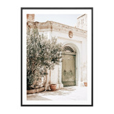 Le Concept Art Old Town Framed Paper Print Wall Art
