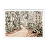Le Concept Art Bush Tracks Framed Paper Print Wall Art