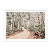 Le Concept Art Bush Tracks Framed Paper Print Wall Art