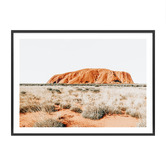 Le Concept Art Uluru Framed Paper Print Wall Art