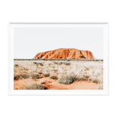 Le Concept Art Uluru Framed Paper Print Wall Art