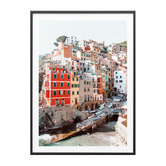 Le Concept Art Cinque Terre Framed Paper Print Wall Art