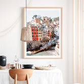 Le Concept Art Cinque Terre Framed Paper Print Wall Art