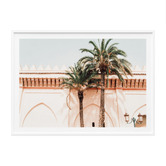 Le Concept Art Palm Walls Framed Paper Print Wall Art