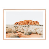 Le Concept Art Uluru Framed Paper Print Wall Art
