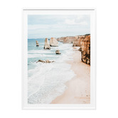 Le Concept Art Great Ocean Road Framed Paper Print Wall Art
