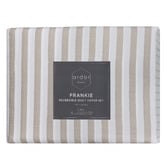 Radisson Home Natural Stripe Frankie Quilt Cover Set