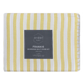 Radisson Home Yellow Stripe Frankie Quilt Cover Set