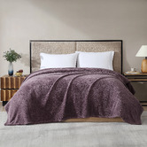Radisson Home Teddy Fleece Blanket