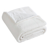 Radisson Home Benz Faux Fur &amp; Sherpa Reversible Throw
