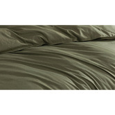 Radisson Home Khaki Ricki Vintage Washed Quilt Cover Set