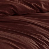 Radisson Home Mahogany Ricki Vintage Washed Polyester Quilt Cover Set