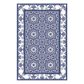 Moorish Mats Blue Amenian Vinyl Placemat