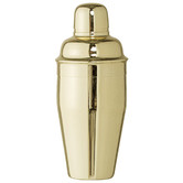 BloomingVille Gold Metal Cocktail Shaker