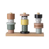 BloomingVille Wooden Stack-Up Toy