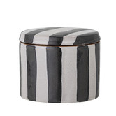 BloomingVille Black Serina Jar with Lid