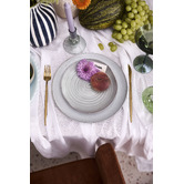 BloomingVille Grey Isse Glass Candle Holder