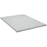 Slumber Lane Medium Memory Foam Bamboo Mattress Topper