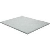 Slumber Lane Medium Memory Foam Bamboo Mattress Topper