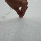 Slumber Lane Medium Memory Foam Bamboo Mattress Topper
