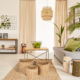 Papaya &amp; Patina 3 Piece Cylinder Sunshine Seagrass Basket Set