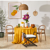 Papaya &amp; Patina Tinaroo Fan Palm Leaf &amp; Bamboo Wall Accent