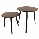 Papaya &amp; Patina 2 Piece Noah Side Table Set