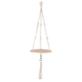 Papaya &amp; Patina Drake Macrame Hanging Planter