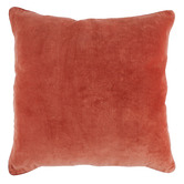 Papaya &amp; Patina Makenna Cotton Velvet Cushion