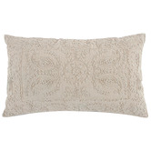 Papaya &amp; Patina Heide Embroider Cotton Cushion