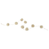 Papaya &amp; Patina Pompom Cotton Garland