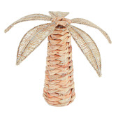 Papaya &amp; Patina 30cm Kalice Seagrass Palm Tree Table Decoration