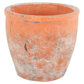 Papaya &amp; Patina Sersi Antiqued Face Concrete Planter Pot